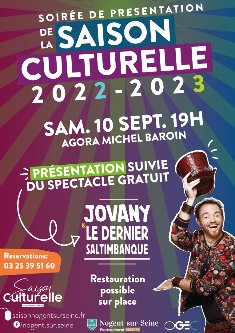 Présentation De La Saison Culturelle 2022 2023 Ville De Nogent Sur Seine 